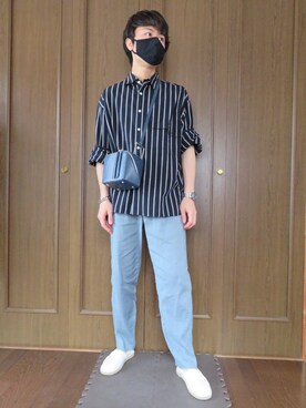 「no.（ナンバー）のアイテム」を使った、yuyaさん（メンズ・170cm）の春コーディネート