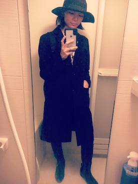 「アイテム（イヤリング）」を使った、ボンボンさん（レディース・164cm・20代）の秋コーディネート