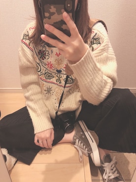 枝豆さん(レディース・151cm)の冬コーディネート