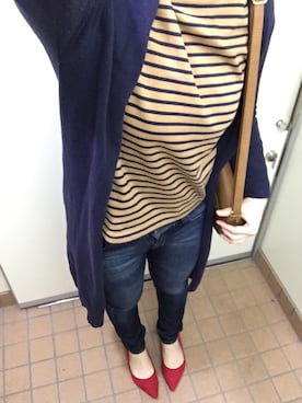 「フレンチカジュアル」｜maiさん（レディース・164cm）の冬コーディネート