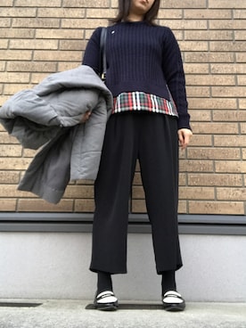 「アーノルドパーマー」｜maiさん（レディース・164cm・30代）の冬コーディネート