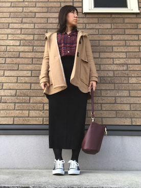 「アーノルドパーマー」｜maiさん（レディース・164cm・30代）の冬コーディネート