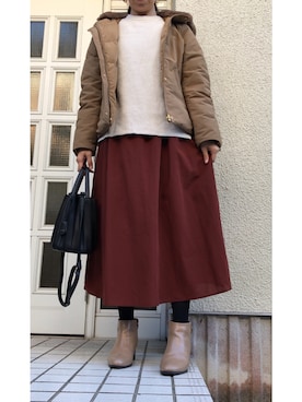 maiさん（レディース・164cm）の冬コーディネート