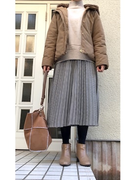 maiさん（レディース・164cm）の冬コーディネート