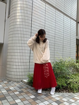 MILKFED. HEAD OFFICEさん（レディース・149cm）の冬コーディネート