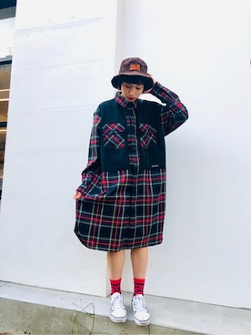 MILKFED. HEAD OFFICEさん（レディース・158cm）の冬コーディネート