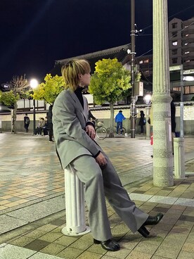 「HUGO BOSS（ヒューゴボス）のアイテム（ジャケット/アウター）」を使った、sa_ri_99さん（メンズ・164cm）の冬コーディネート