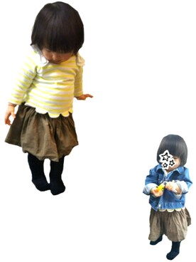 can*さん（キッズ・70cm）の春コーディネート