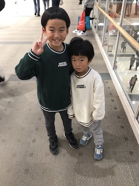 ★miiikiii★さん（キッズ・100cm）の冬コーディネート