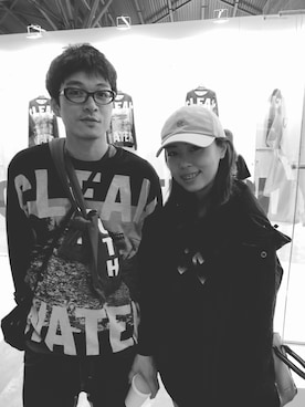 「CLOT（クロット）のアイテム（帽子）」を使った、Yvetteさん（レディース・167cm）の秋コーディネート