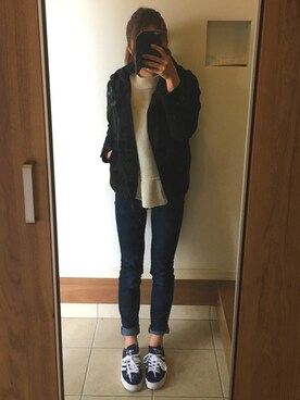 はらぺこあおむしさん（レディース・157cm）の冬コーディネート