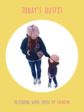 「アイラブCONVERSE」｜chocomintさん（レディース・154cm）の冬コーディネート