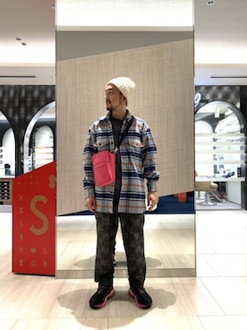 「ITTI（イッチ）のアイテム」を使った、shiroさん（メンズ・167cm）の冬コーディネート