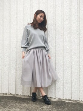 STYLEDOORさん（レディース・157cm）の冬コーディネート