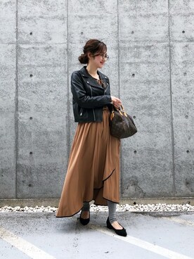 STYLEDOORさん(レディース・162cm)の冬コーディネート