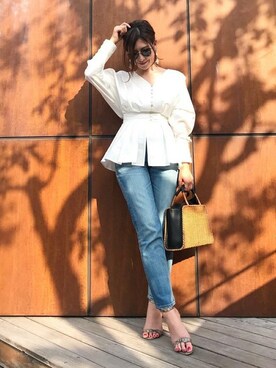 STYLEDOORさん(レディース・161cm)の春コーディネート