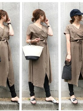 STYLEDOORさん（レディース・162cm）の夏コーディネート