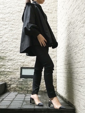 「stylebar」｜「アイテム（その他アウター）」を使った、STYLEDOORさん（レディース・157cm）の秋コーディネート