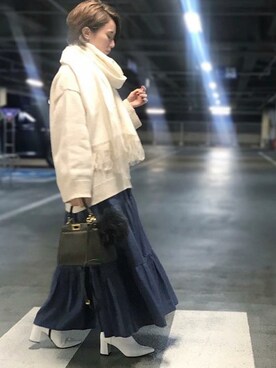 STYLEDOORさん（レディース・153cm）の冬コーディネート