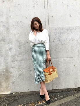 STYLEDOORさん(レディース・161cm)の春コーディネート