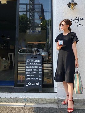 STYLEDOORさん(レディース・161cm)の春コーディネート