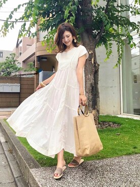 STYLEDOORさん（レディース・161cm）の夏コーディネート