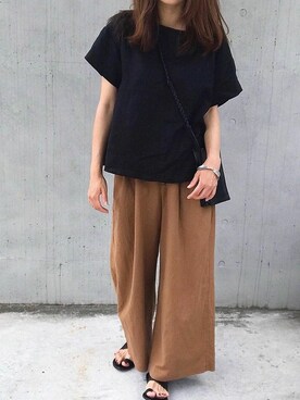 「STYLEDOOR（スタイルドア）のアイテム」を使った、STYLEDOORさん（レディース・155cm）の夏コーディネート