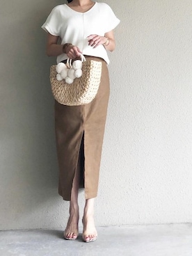 「STYLEDOOR（スタイルドア）のアイテム」を使った、STYLEDOORさん（レディース・166cm）の夏コーディネート