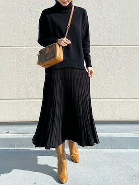 STYLEDOORさん（レディース・167cm）の冬コーディネート