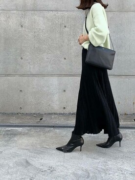 STYLEDOORさん（レディース・157cm）の冬コーディネート