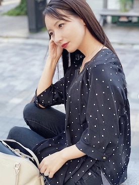 「STYLEDOOR（スタイルドア）のアイテム」を使った、STYLEDOORさん（レディース・163cm）の夏コーディネート