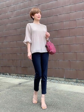 「STYLEDOOR（スタイルドア）のアイテム」を使った、STYLEDOORさん（レディース・163cm）の夏コーディネート