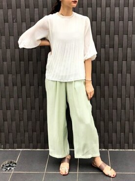 「STYLEDOOR（スタイルドア）のアイテム」を使った、STYLEDOORさん（レディース・168cm）の夏コーディネート