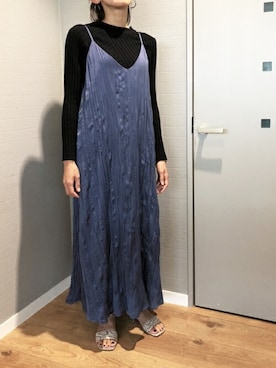 「Ciena」｜「アイテム（ワンピース/ドレス）」を使った、STYLEDOORさん（レディース・165cm）の秋コーディネート