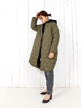 「stylebar」｜「アイテム（その他アウター）」を使った、STYLEDOORさん（レディース・157cm）の秋コーディネート