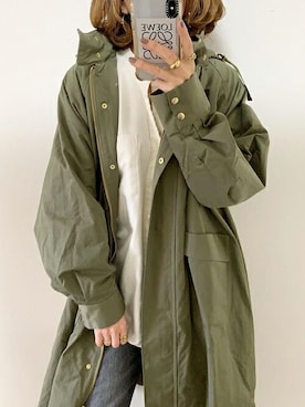 「stylebar」｜「アイテム（その他アウター）」を使った、STYLEDOORさん（レディース・162cm）の秋コーディネート