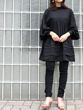 「ミニワンピ」｜STYLEDOORさん（レディース・157cm）の春コーディネート