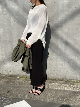 STYLEDOORさん（レディース・157cm）の春コーディネート