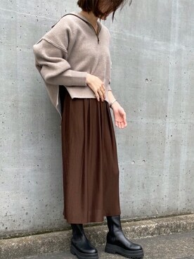 STYLEDOORさん（レディース・160cm）の秋コーディネート