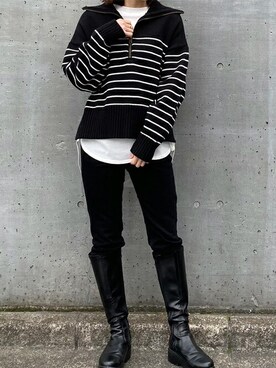 STYLEDOORさん(レディース・160cm)の冬コーディネート