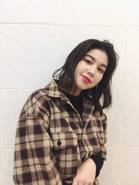 Nomura Karin Fionaさん(レディース・171cm)の春コーディネート