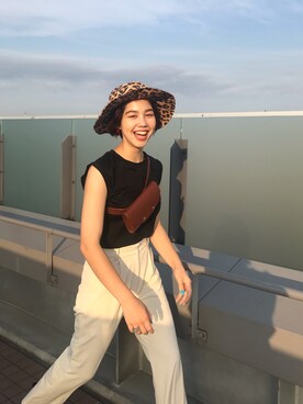 Nomura Karin Fionaさん（レディース・170cm）の夏コーディネート