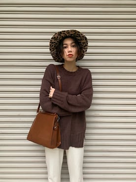 Nomura Karin Fionaさん（レディース・171cm）の秋コーディネート