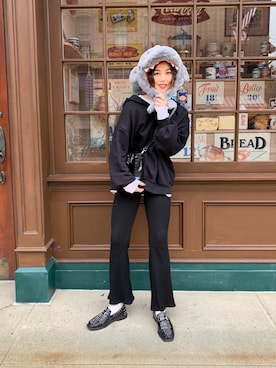 Nomura Karin Fionaさん（レディース・171cm）の秋コーディネート