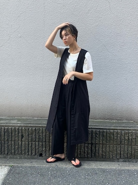 Nomura Karin Fionaさん（レディース・171cm）の夏コーディネート