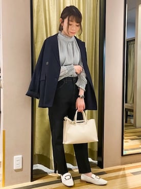 Fujikoさん（レディース・158cm）の春コーディネート