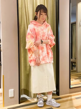 Fujikoさん（レディース・158cm）の春コーディネート