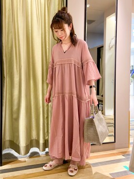 Fujikoさん（レディース・158cm）の春コーディネート