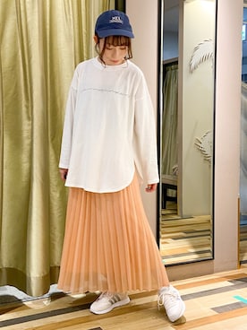 「Green Parks」｜Fujikoさん（レディース・158cm）の春コーディネート