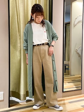 Fujikoさん(レディース・158cm)の春コーディネート